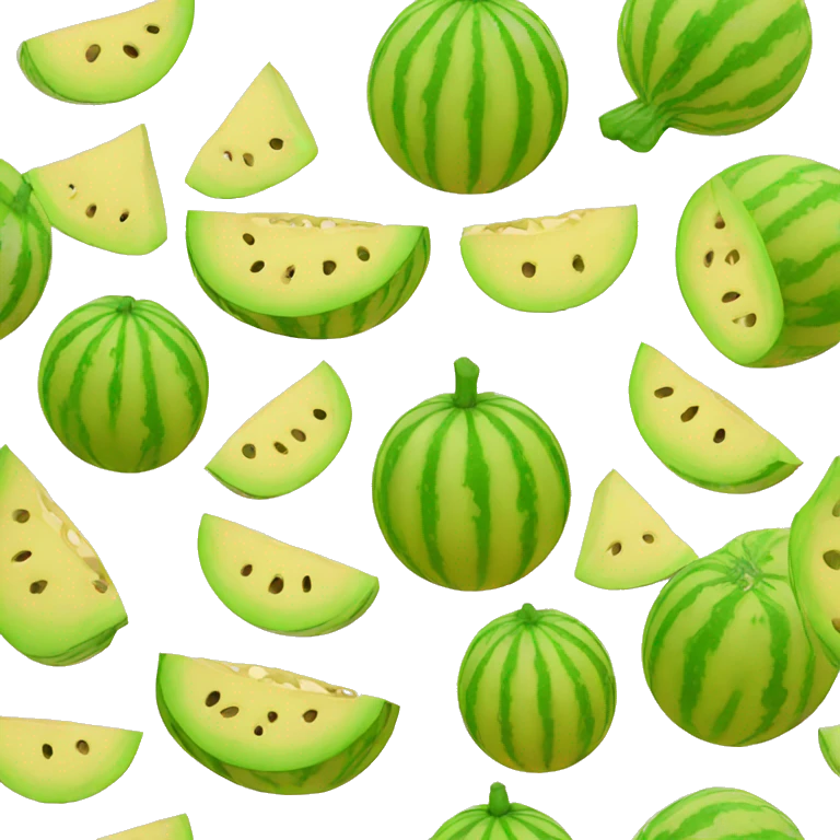 Canary melon emoji