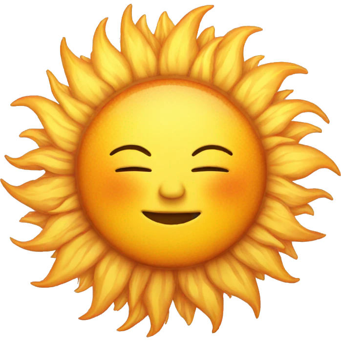 sun emoji