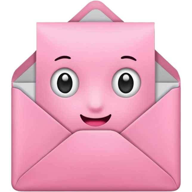 cute pink envelope  emoji