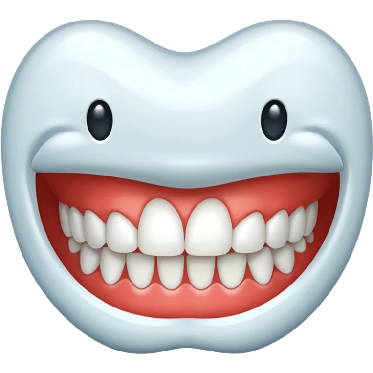 White teeth  emoji