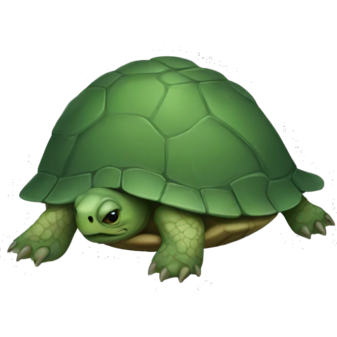 turtle who is depressive emoji