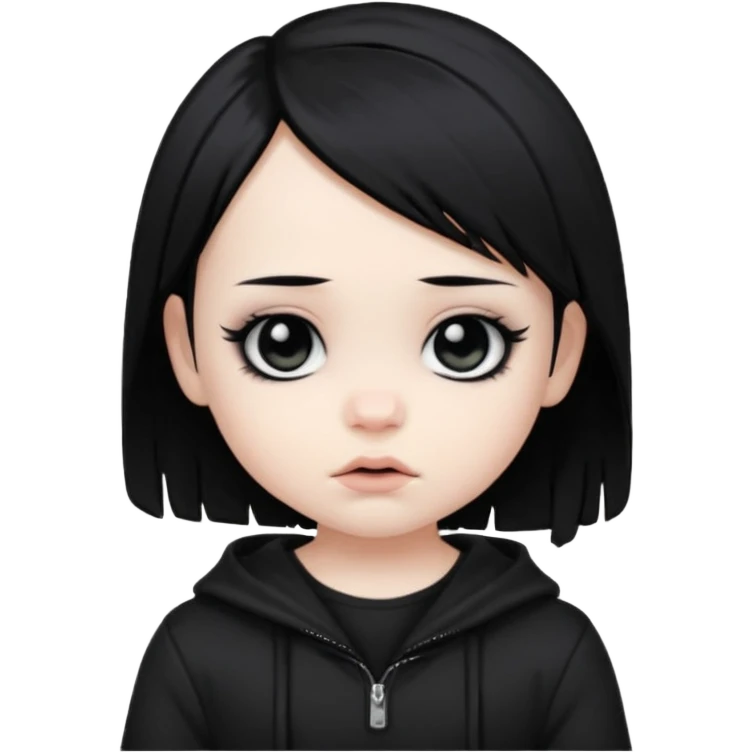 Bebê emo emoji