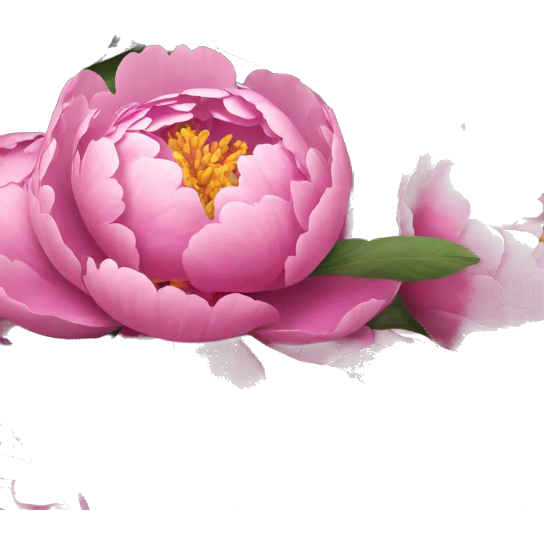 peonie flower emoji