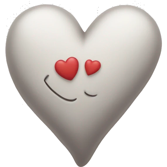 cute cursive heart emoji