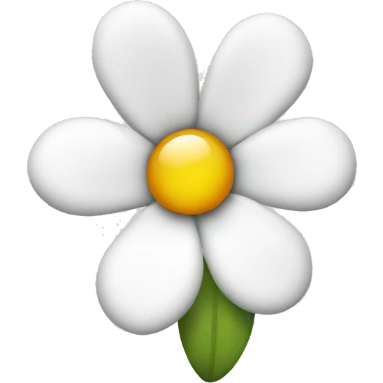Blossoms single petal, angry expression emoji