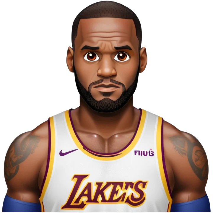LeBron James  taking steroids  emoji