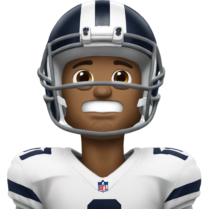 Dak Prescott shush emoji
