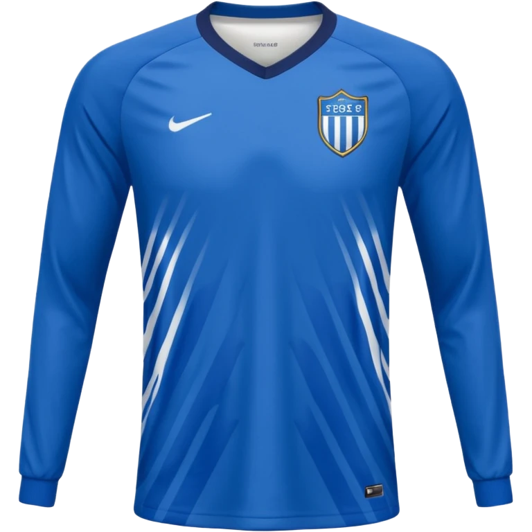 a long sleeve soccer jersey emoji