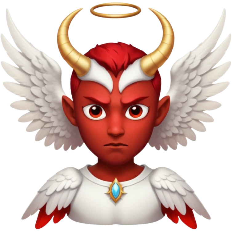 شيطان وملائكة emoji