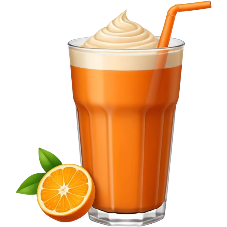 thai milk tea  emoji