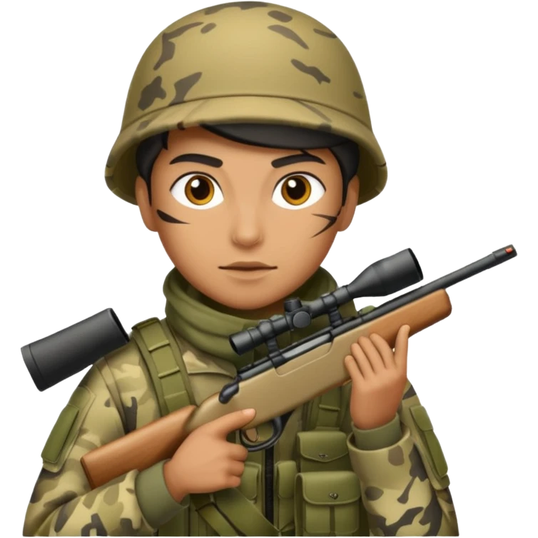 army sniper  emoji