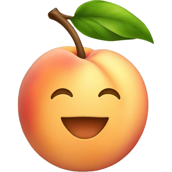 peach emoji