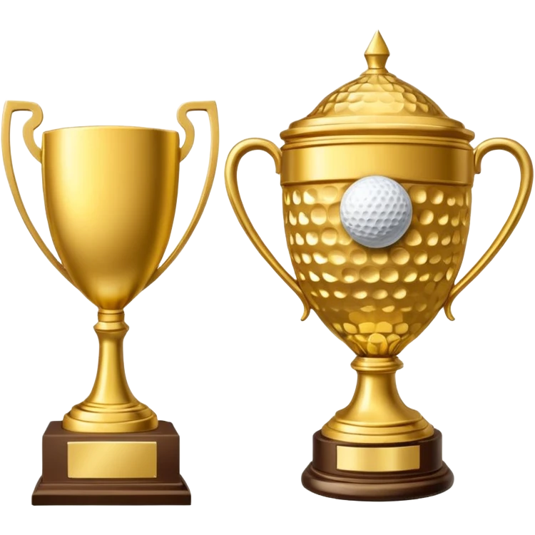 golf trophy emoji