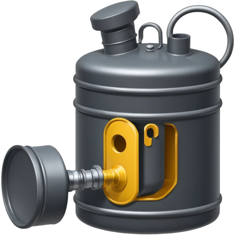 generate a realistic oil canister emoji