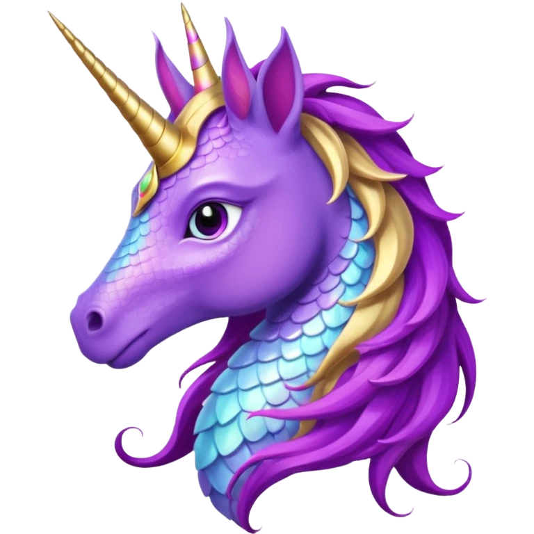 princess dragon unicorn hybrid emoji