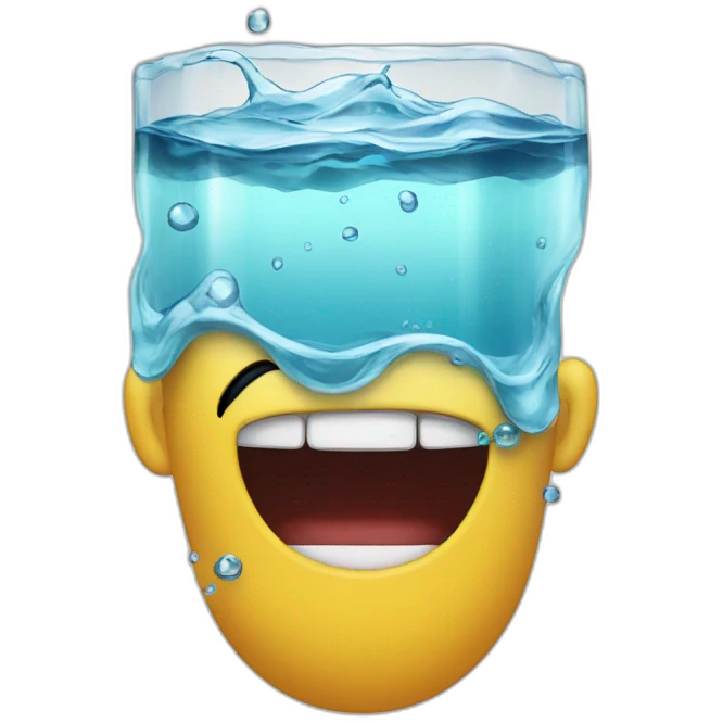 delecious water in mouth emoji