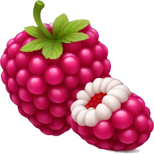 raspberry emoji
