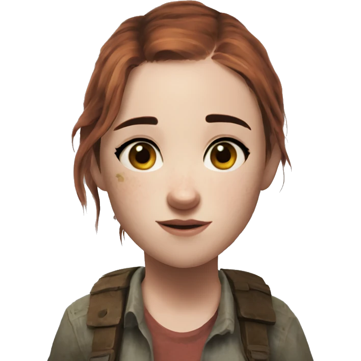 Ellie the last of us Little bit dezoom emoji