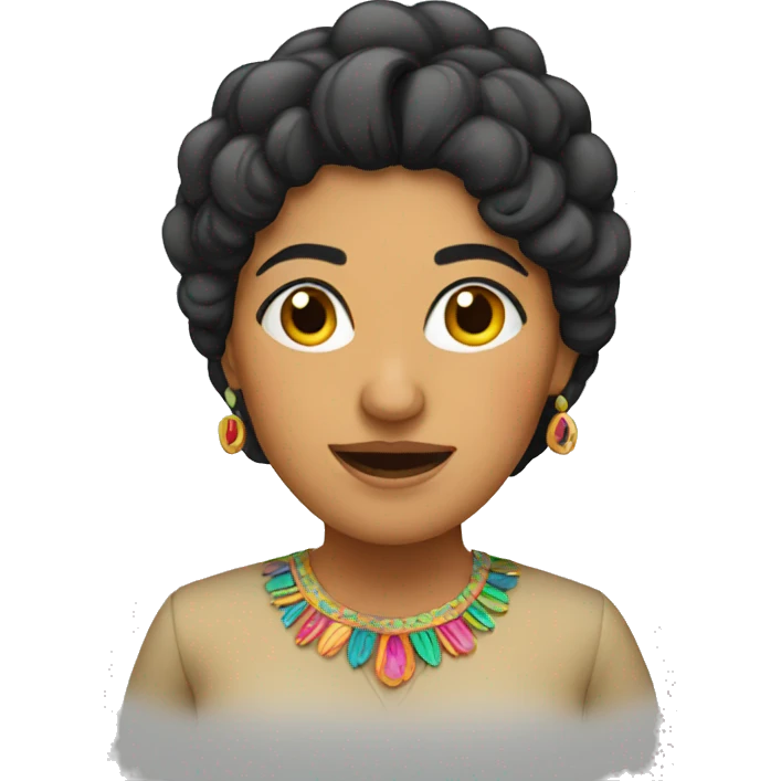 Mexican lady  emoji