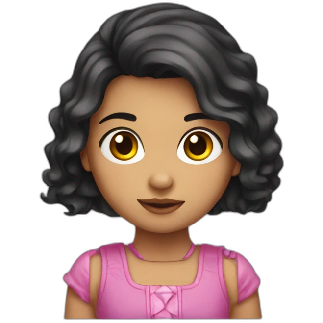 Niña loca emoji
