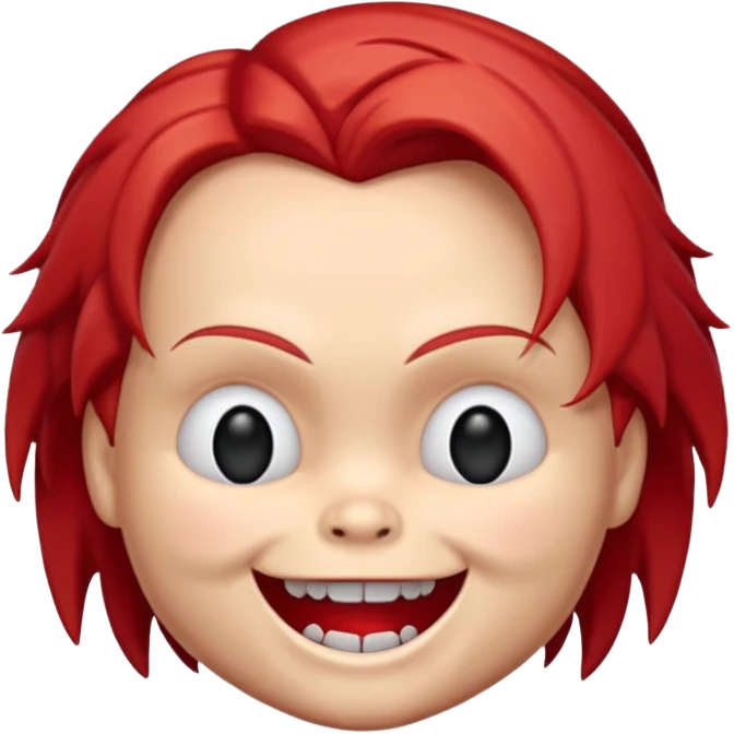 Un emojin de chuky emoji