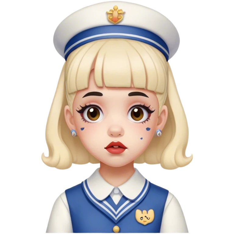 make a melanie martiez k 12 em emoji