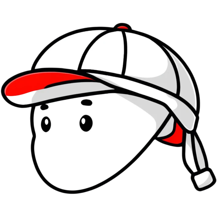 red cap emoji
