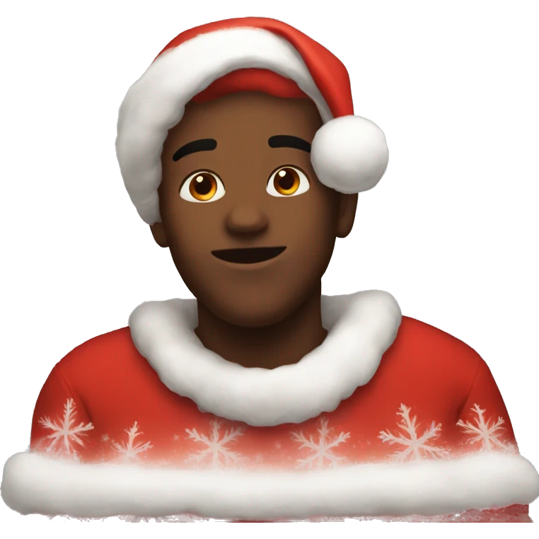 Red aesthetic for Christmas  emoji