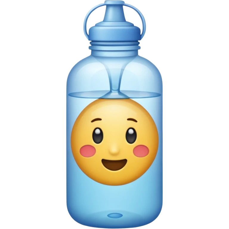 A water bottle emoji emoji