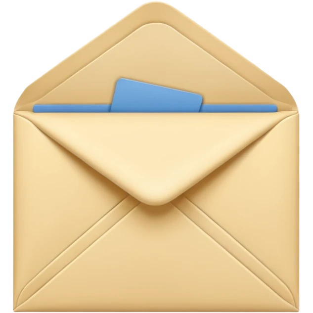 Cream-colored Letter Envelope  emoji