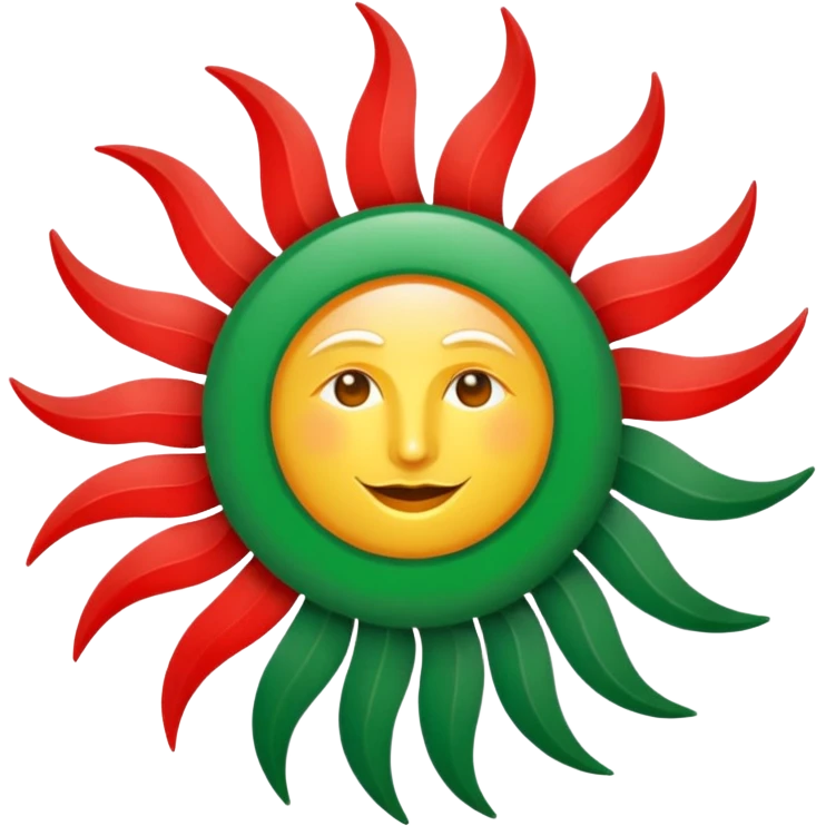 Kürdistan bayrağı emoji