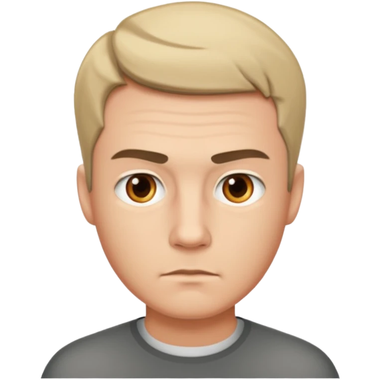serious man  emoji