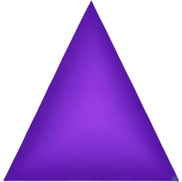 Purple triangle emoji