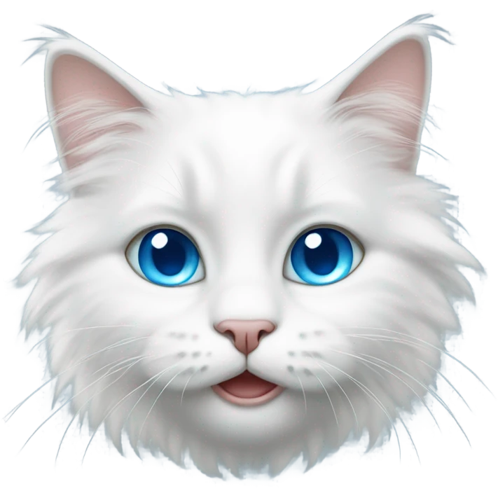 White cat emoji