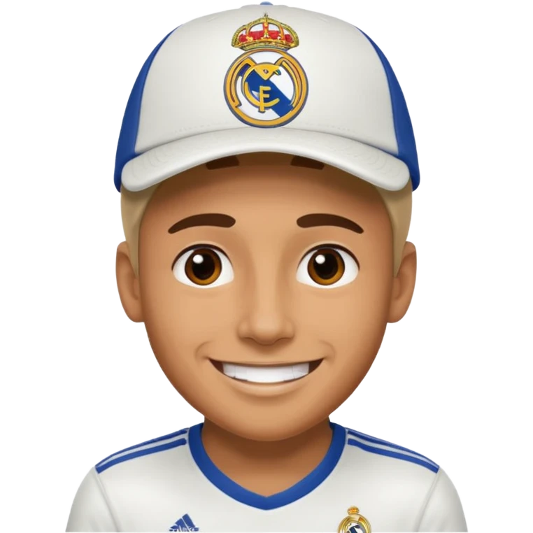 Real Madrid fun with a cap emoji