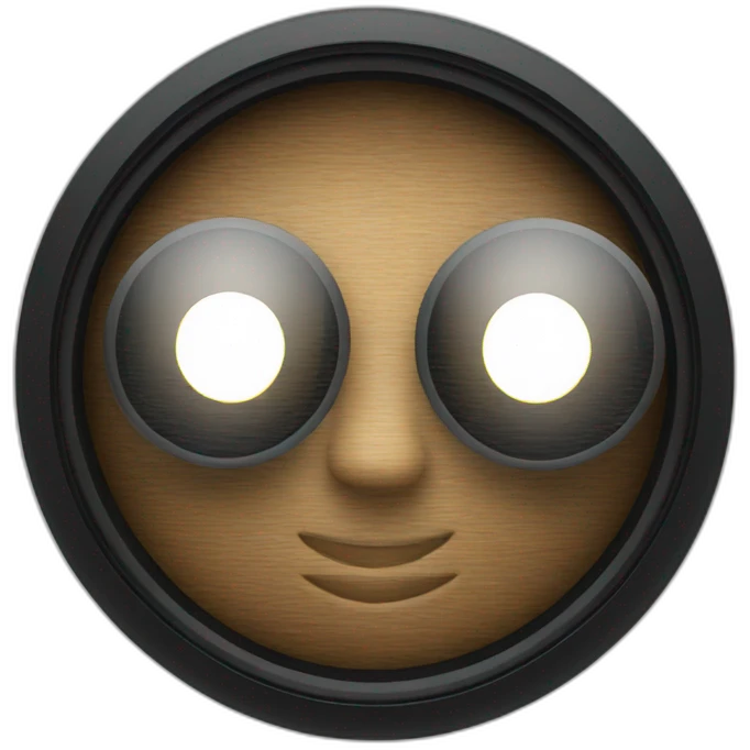 Focus lens emoji