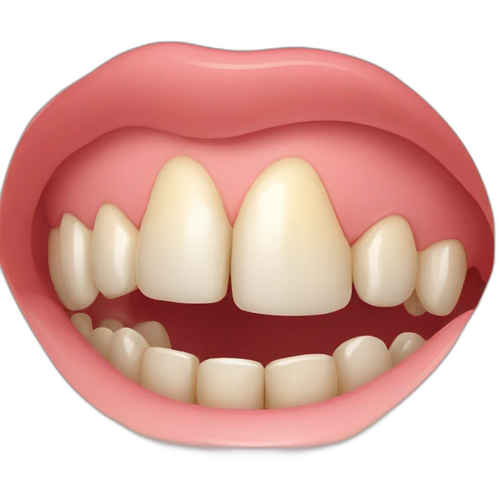 teeth-flushed-teeth-flushed emoji