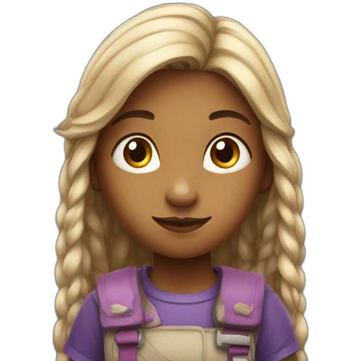 curious, intelligent, resourceful,11 year old brave girl emoji