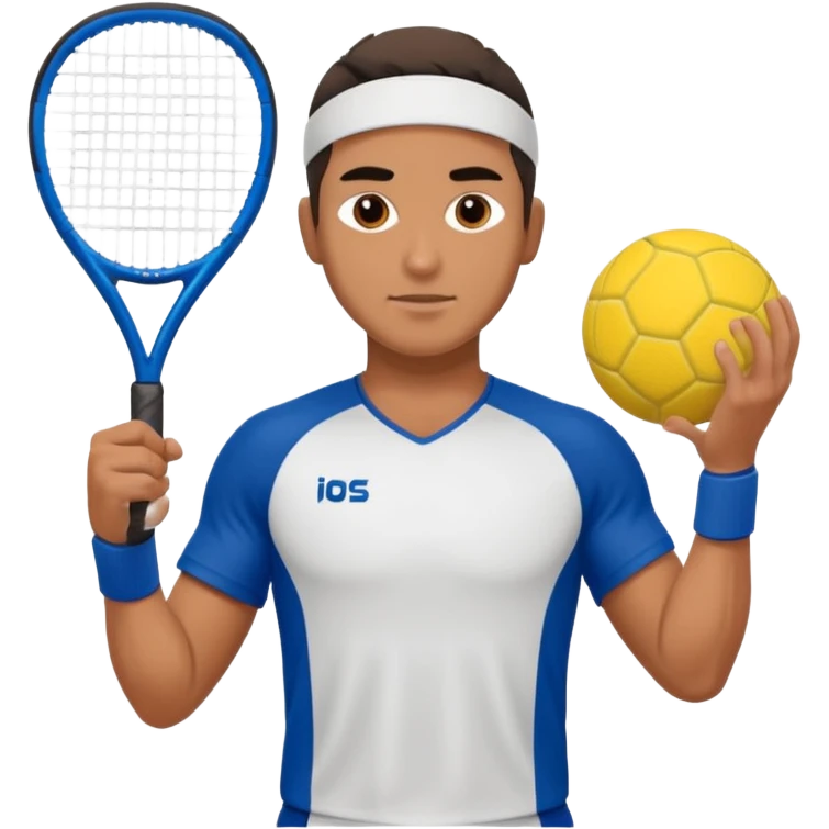 padel player latino emoji