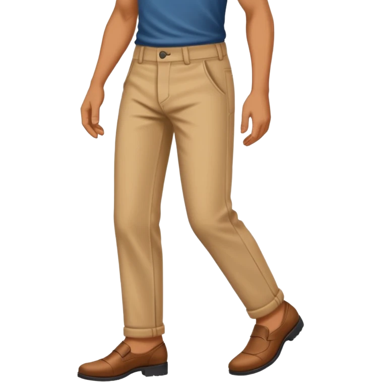 Taking off pants emoji