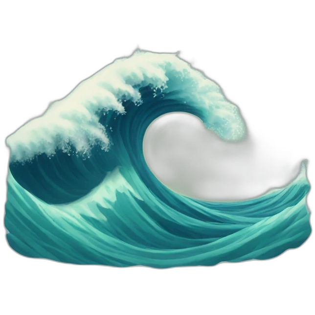 wave emoji