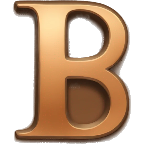 bronze letter B emoji