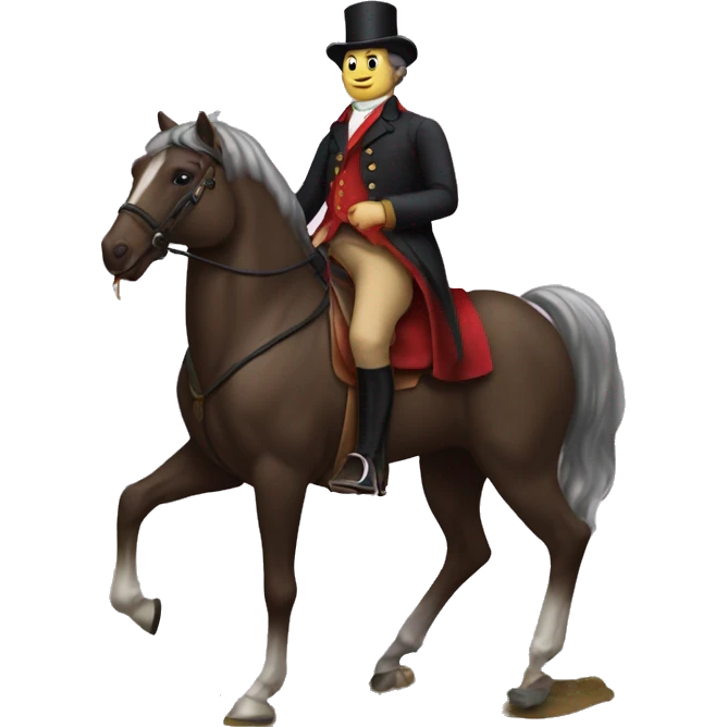 Washington Irving riding headless horse emoji