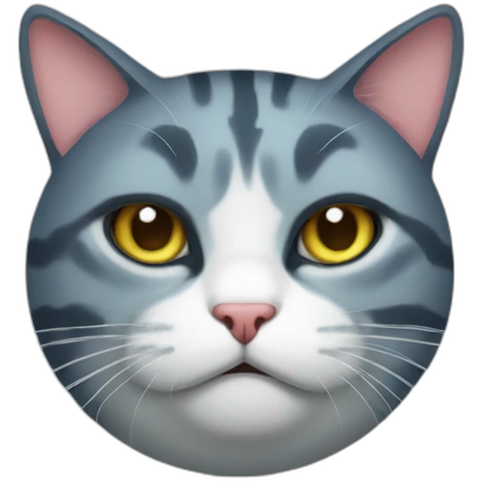 Fish-cat-grumpy emoji