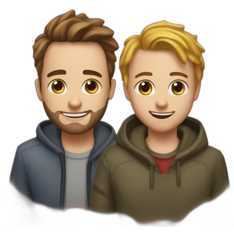 squeezie et joyca emoji