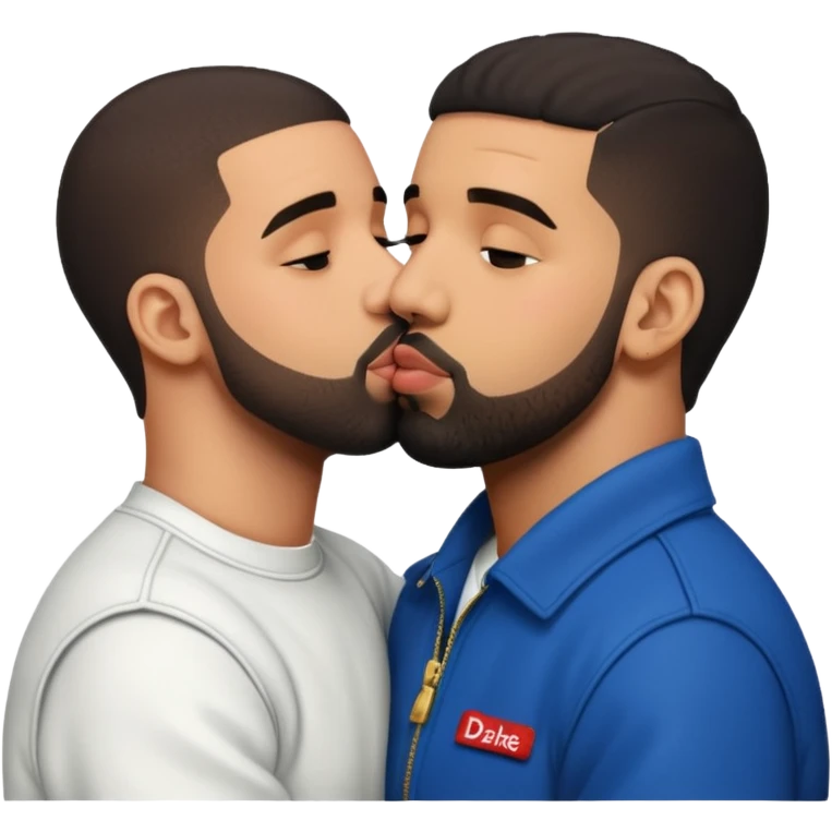 drake kissing drake kissing drake kissing drake emoji