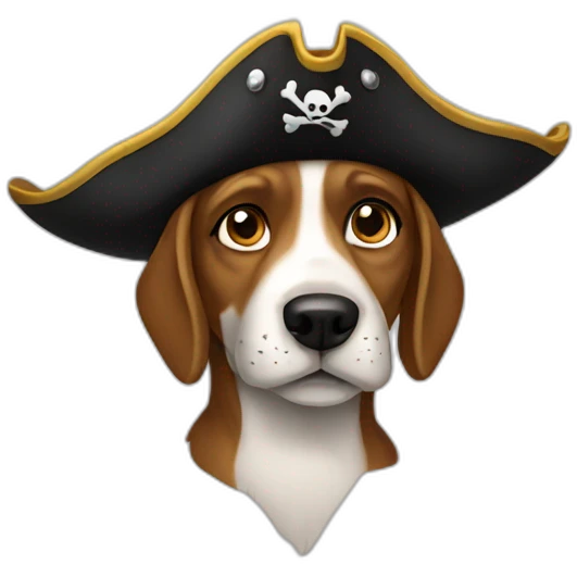 PIRATE DOG emoji
