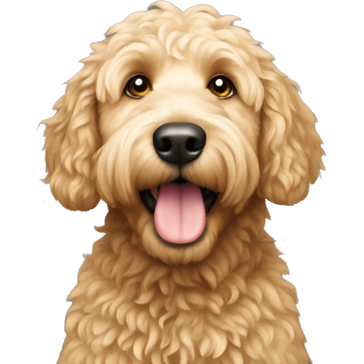 Golden doodle  emoji