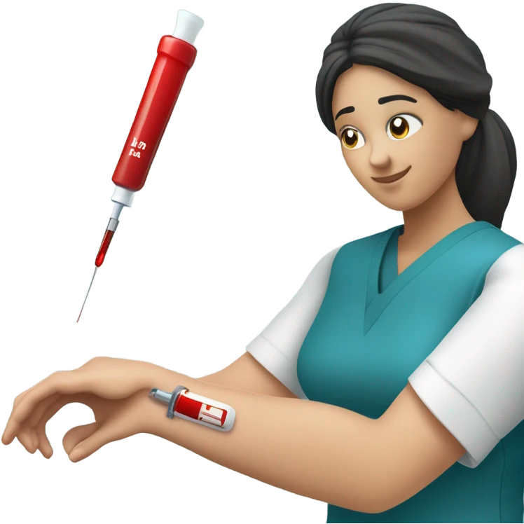 Blood draw emoji