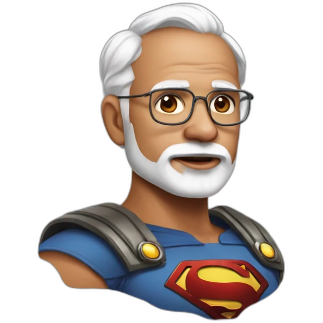 Modi super men emoji